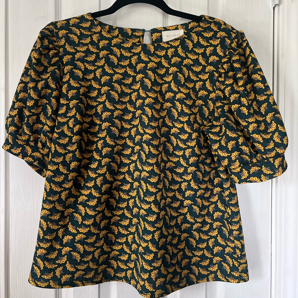 Women’s Blouse (Medium) with Puff Sleeves